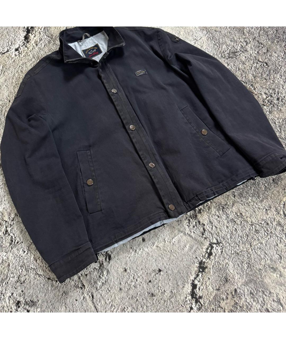 PAUL & SHARK Темно-синяя куртка, фото 5