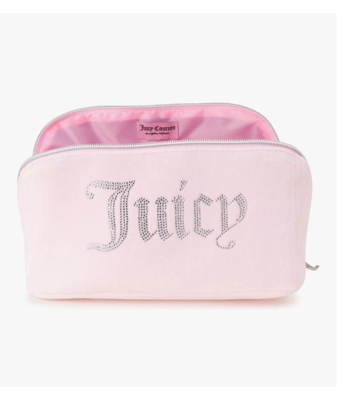 JUICY COUTURE Розовая косметичка, фото 2
