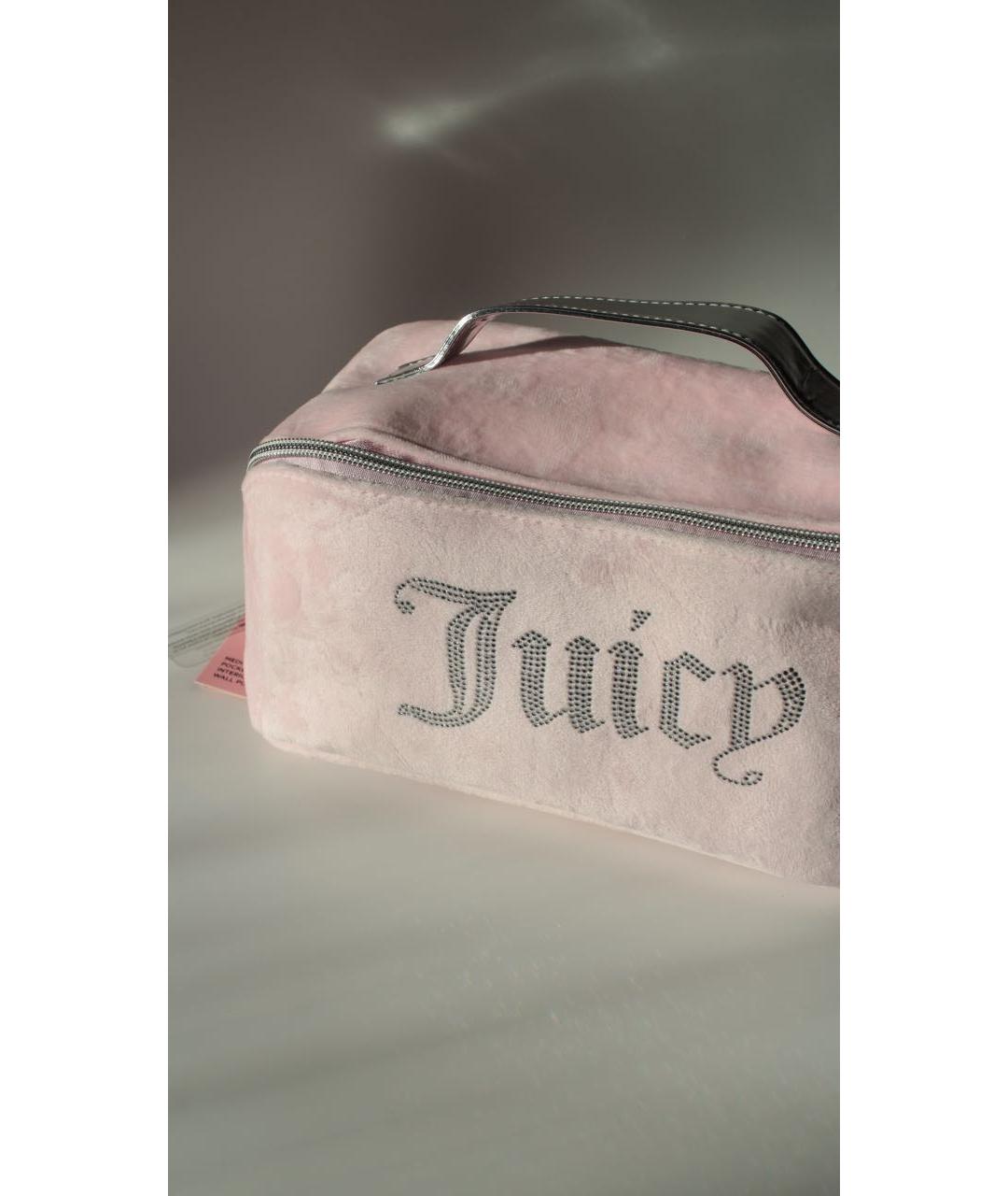 JUICY COUTURE Розовая косметичка, фото 6