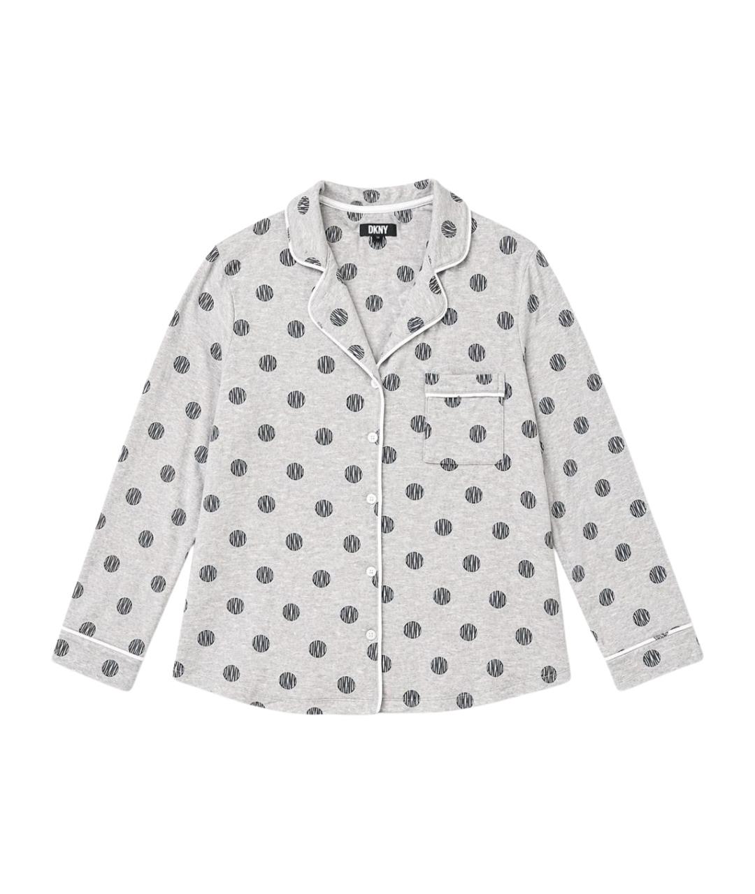 DKNY Серая пижамы и сорочки, фото 1