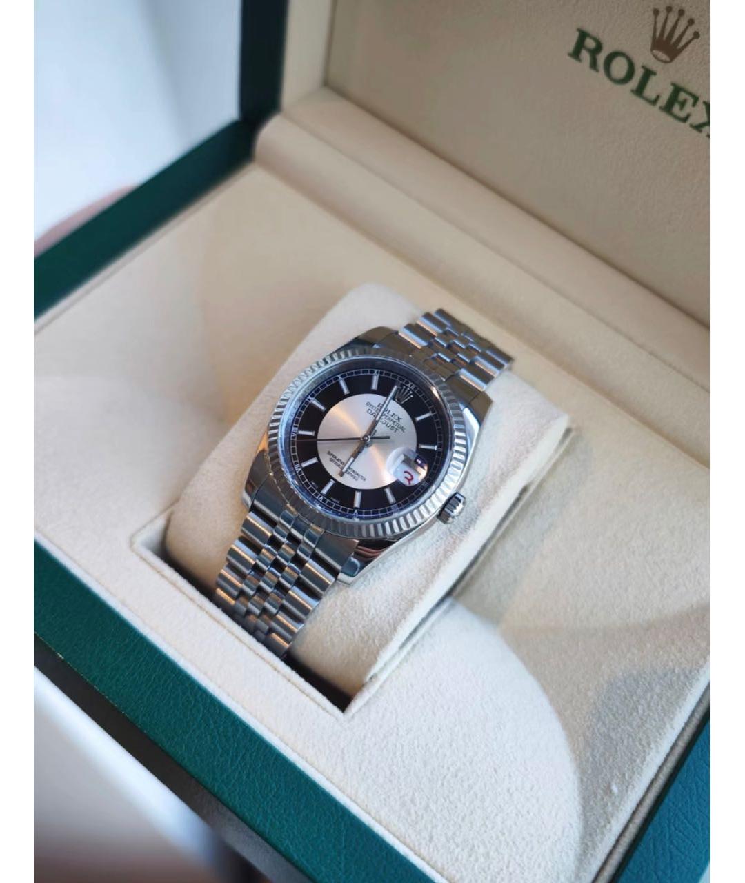 ROLEX Серебряные часы, фото 2