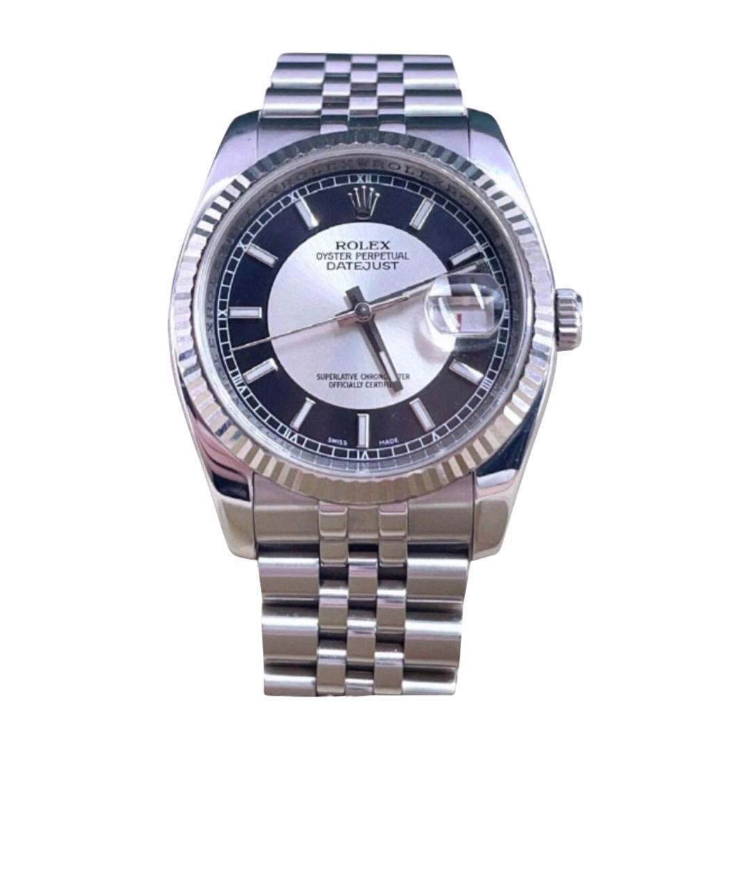 ROLEX Серебряные часы, фото 1