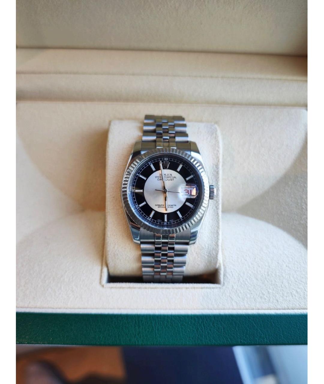 ROLEX Серебряные часы, фото 3