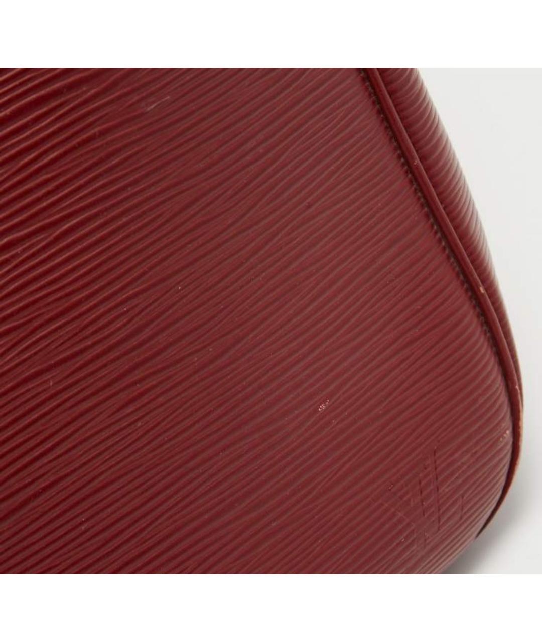 LOUIS VUITTON Кожаная сумка с короткими ручками, фото 3