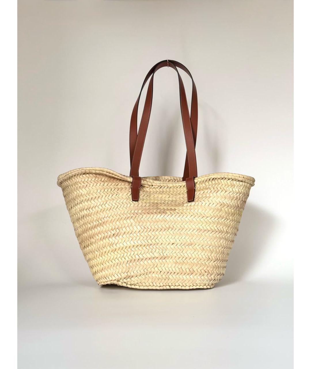 CELINE Бежевая пелетеная сумка через плечо, фото 3