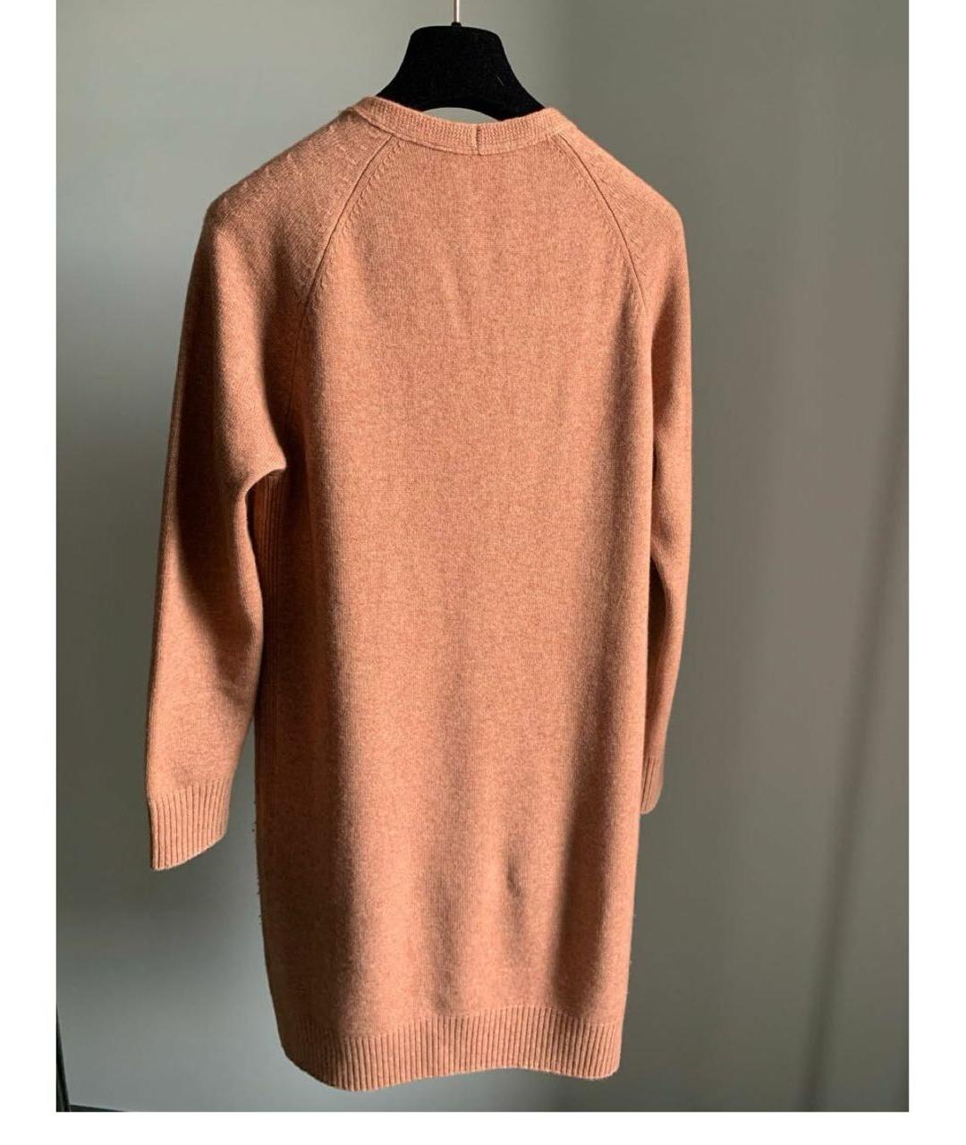 VINCE Коричневое кашемировое платье, фото 2