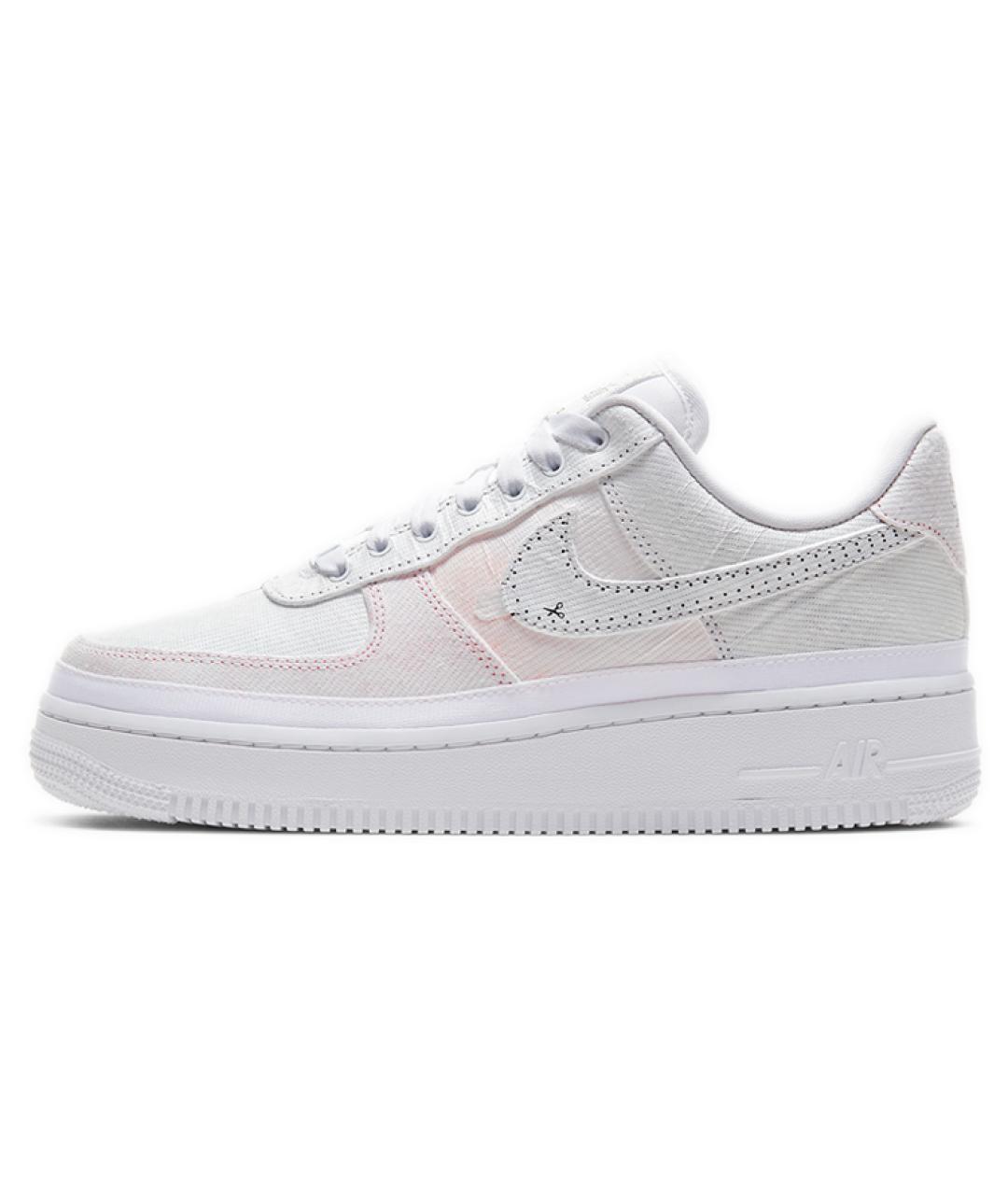 NIKE Белые кожаные кроссовки, фото 3