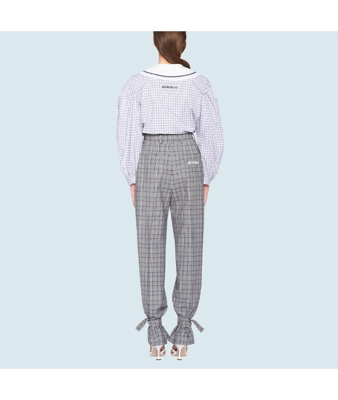 MIU MIU Синяя рубашка, фото 3