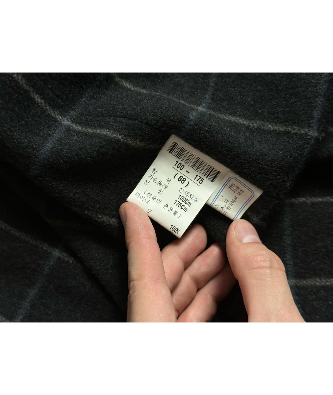 YVES SAINT LAURENT BEAUTY Черный полиэстеровый тренч / плащ, фото 7