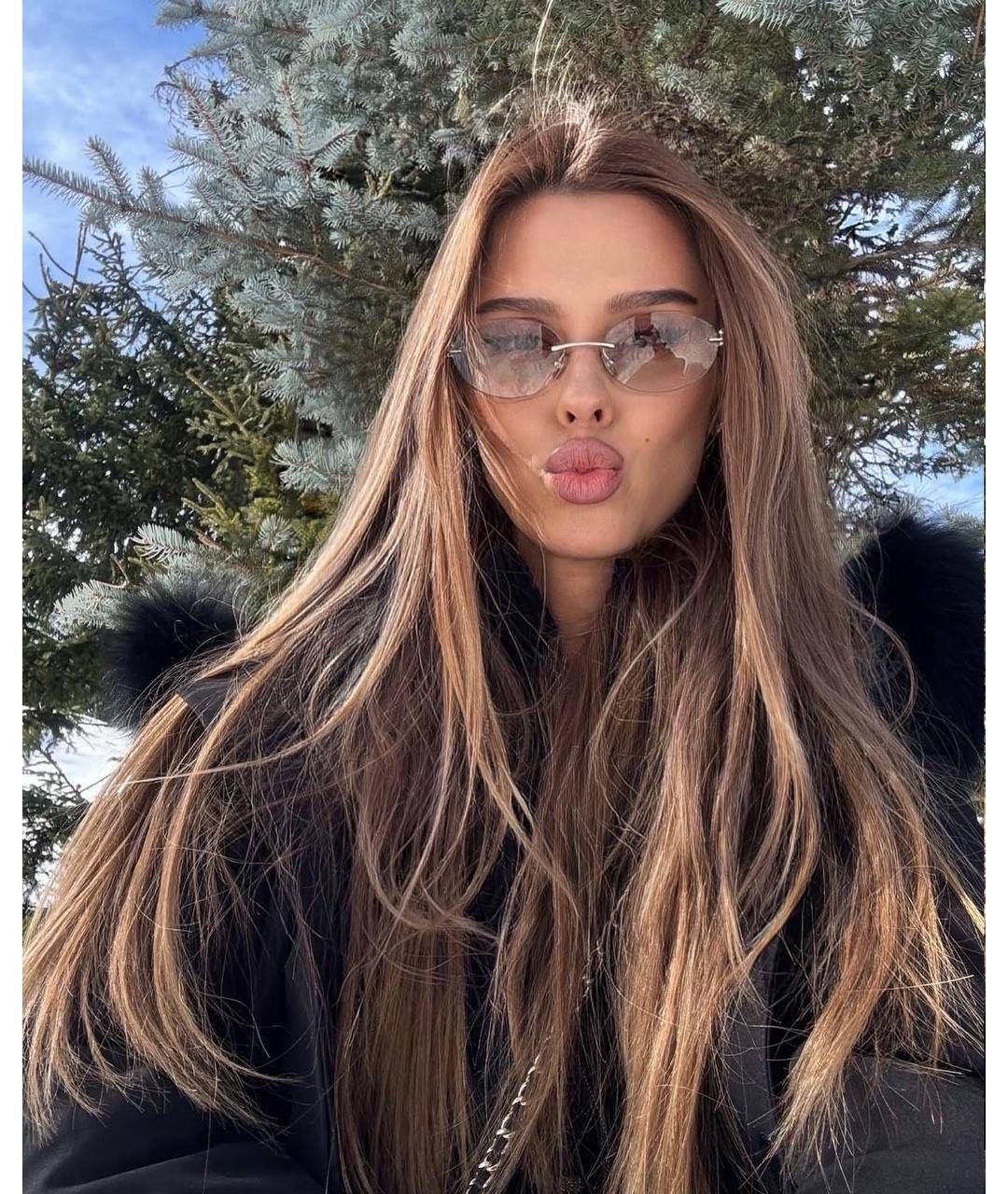 TIFFANY&CO Бежевые металлические солнцезащитные очки, фото 5