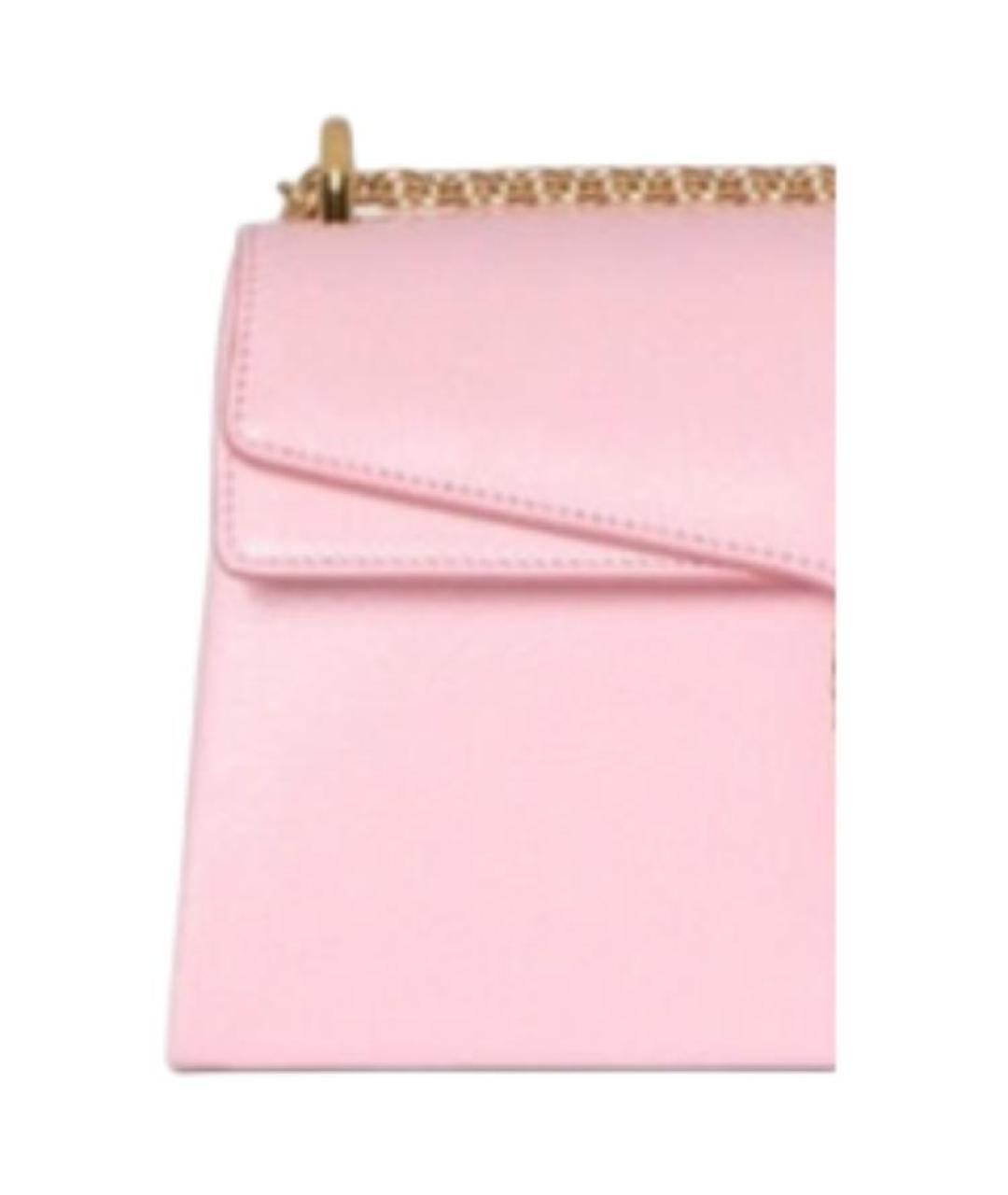 GUCCI Розовая кожаная сумка через плечо, фото 2