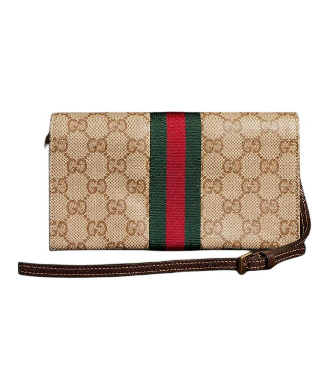GUCCI Коричневая сумка через плечо, фото 3