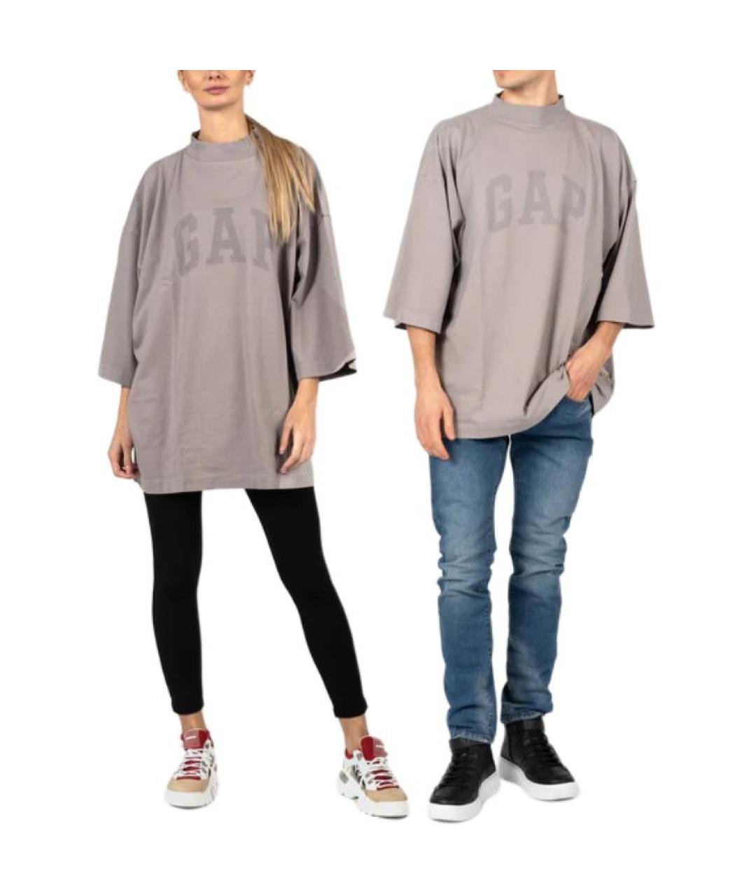 YEEZY Серая футболка, фото 2