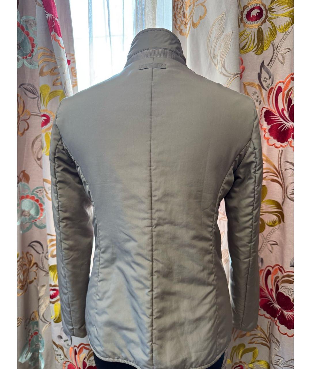 FALCONERI Бежевая полиэстеровая куртка, фото 2