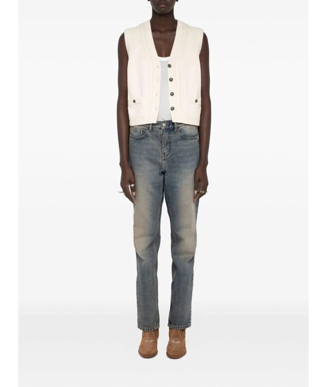 ZADIG & VOLTAIRE Бежевая хлопковая жилетка, фото 2