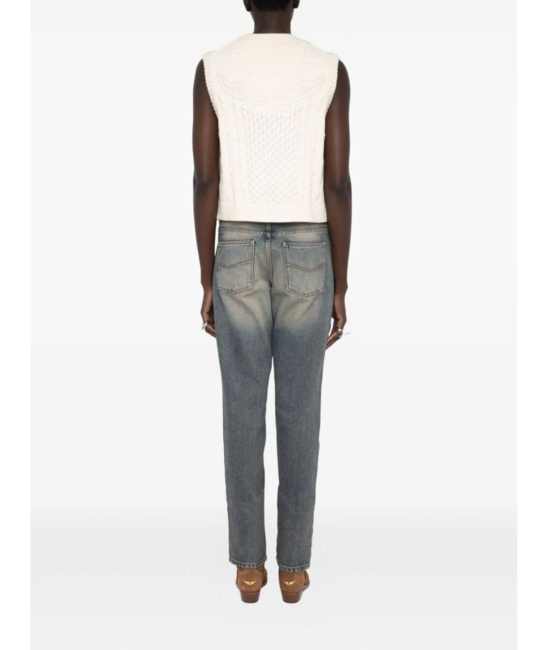 ZADIG & VOLTAIRE Бежевая хлопковая жилетка, фото 3