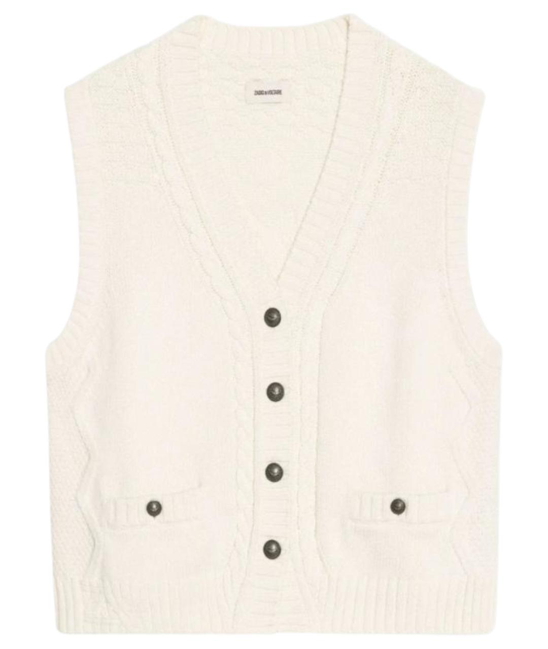 ZADIG & VOLTAIRE Бежевая хлопковая жилетка, фото 1