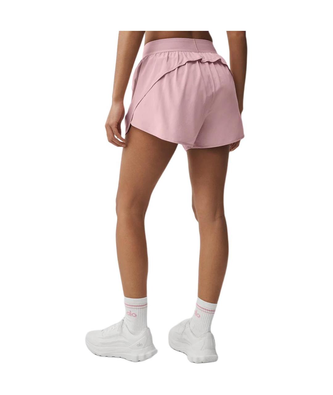 ALO YOGA Розовые спортивные брюки и шорты, фото 2