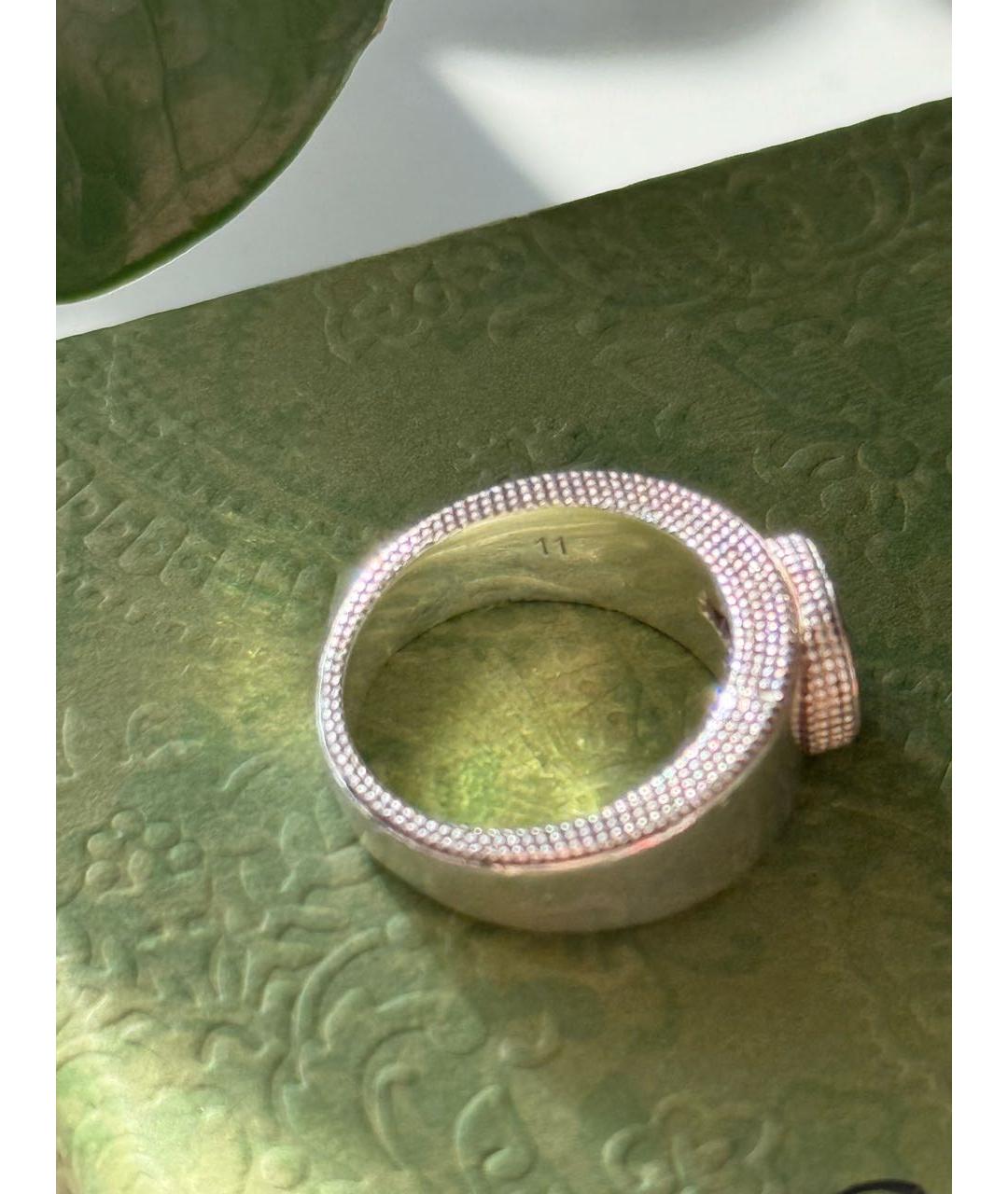 GUCCI Серебряное серебряное кольцо, фото 2