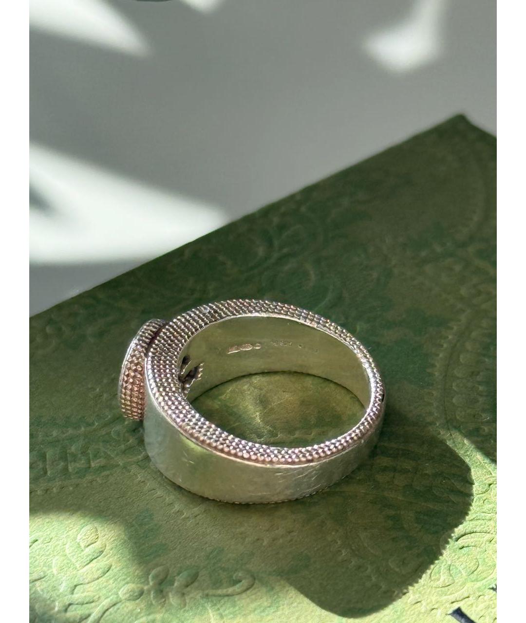 GUCCI Серебряное серебряное кольцо, фото 4