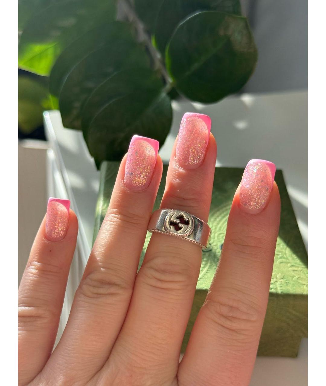 GUCCI Серебряное серебряное кольцо, фото 5