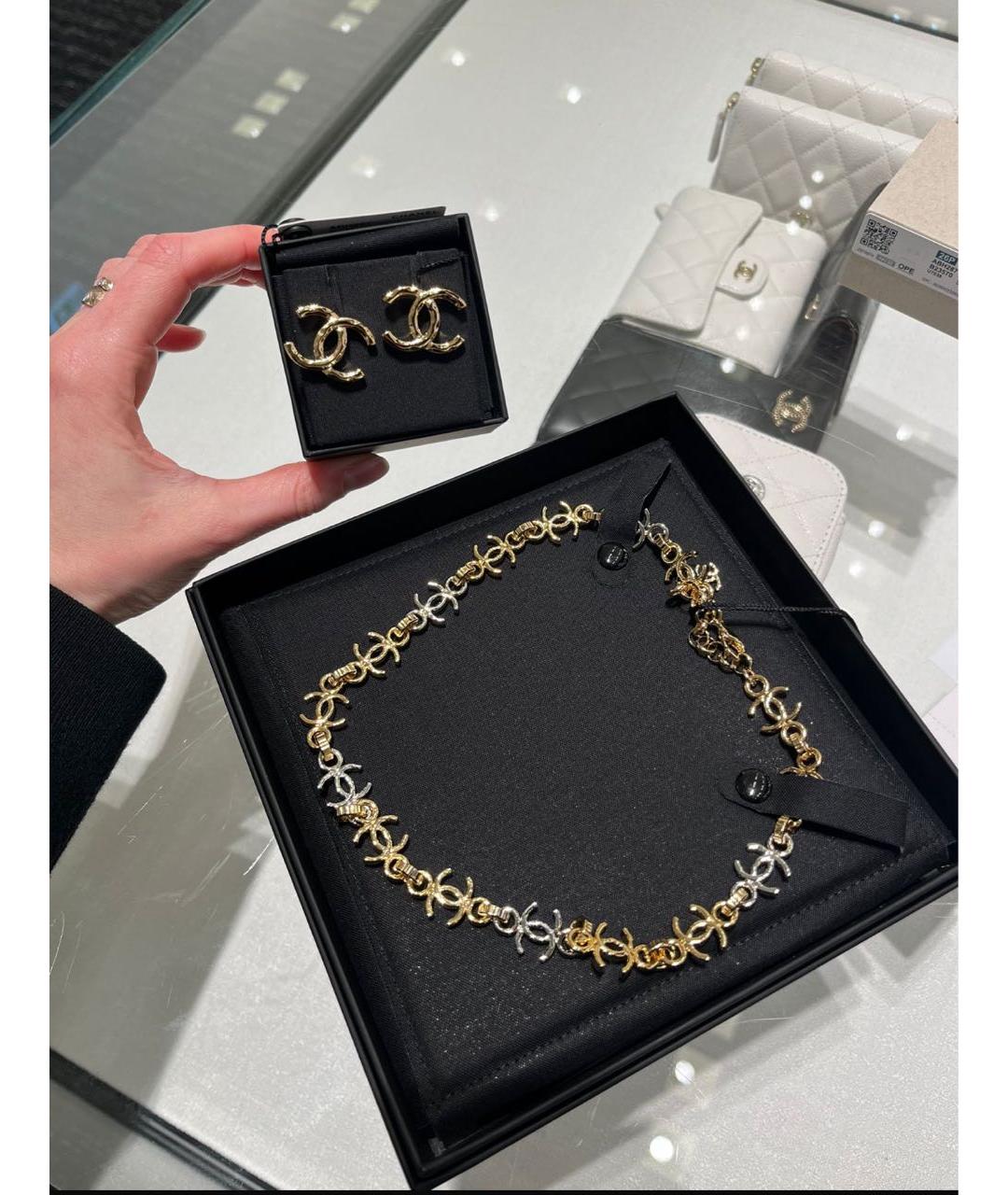 CHANEL Золотое колье из желтого золота, фото 3