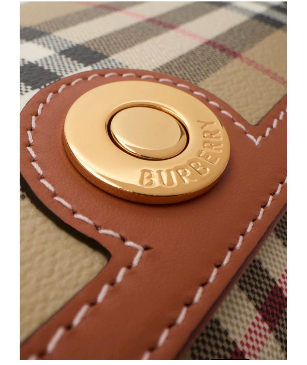 BURBERRY Кожаная поясная сумка, фото 5