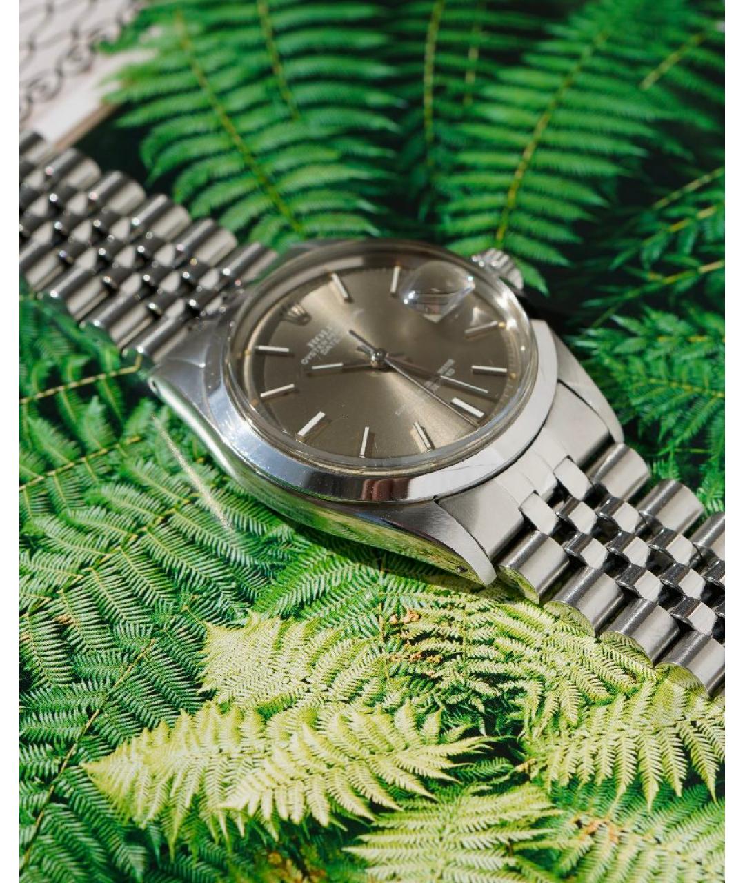 ROLEX Антрацитовые часы, фото 6