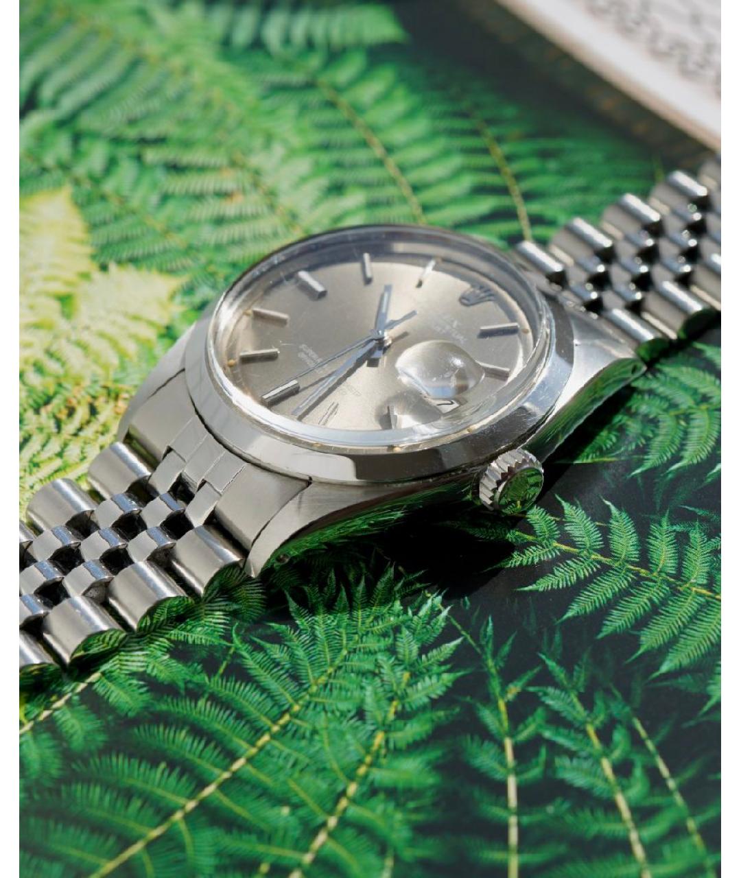 ROLEX Антрацитовые часы, фото 5