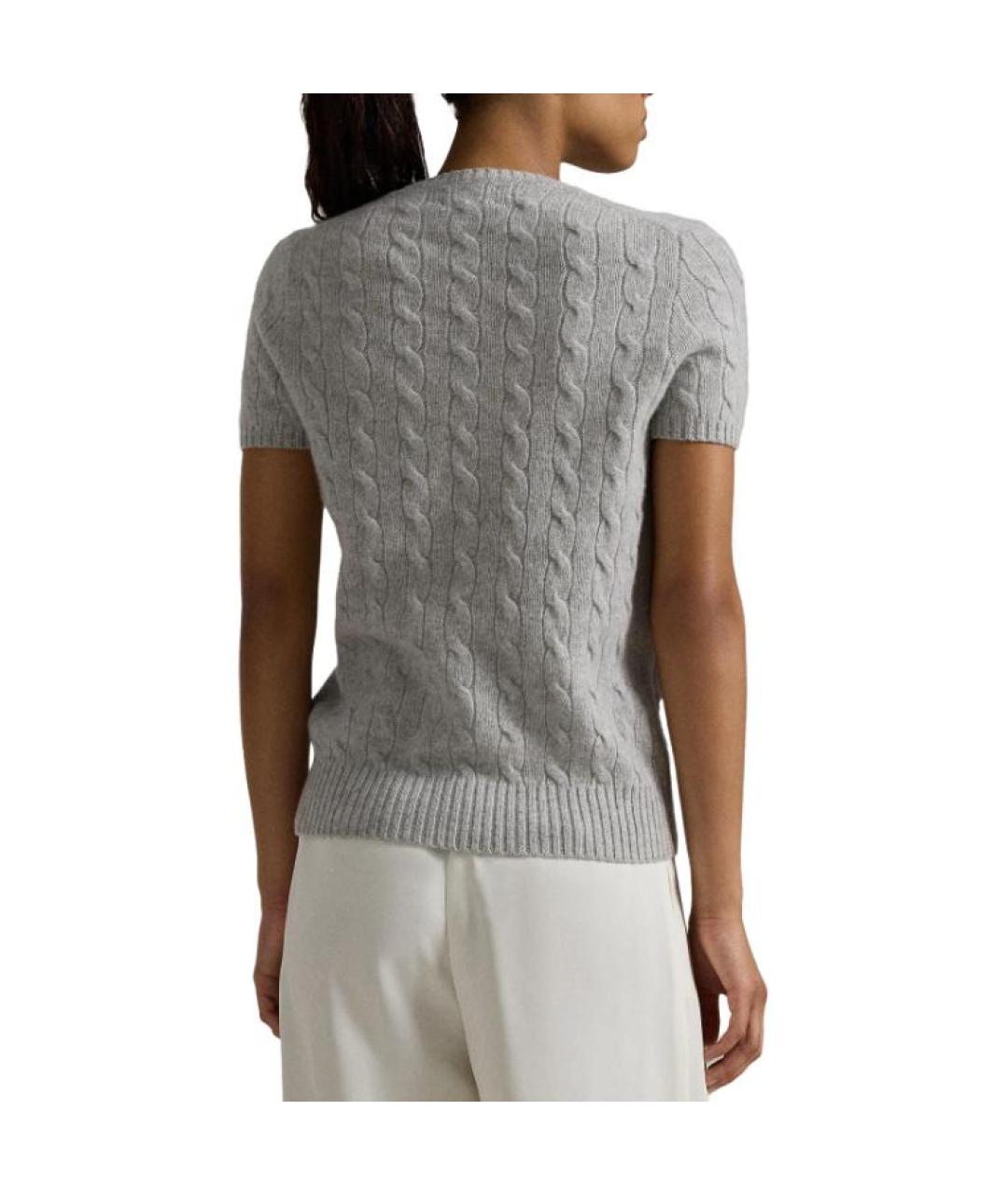 POLO RALPH LAUREN Серый джемпер / свитер, фото 4