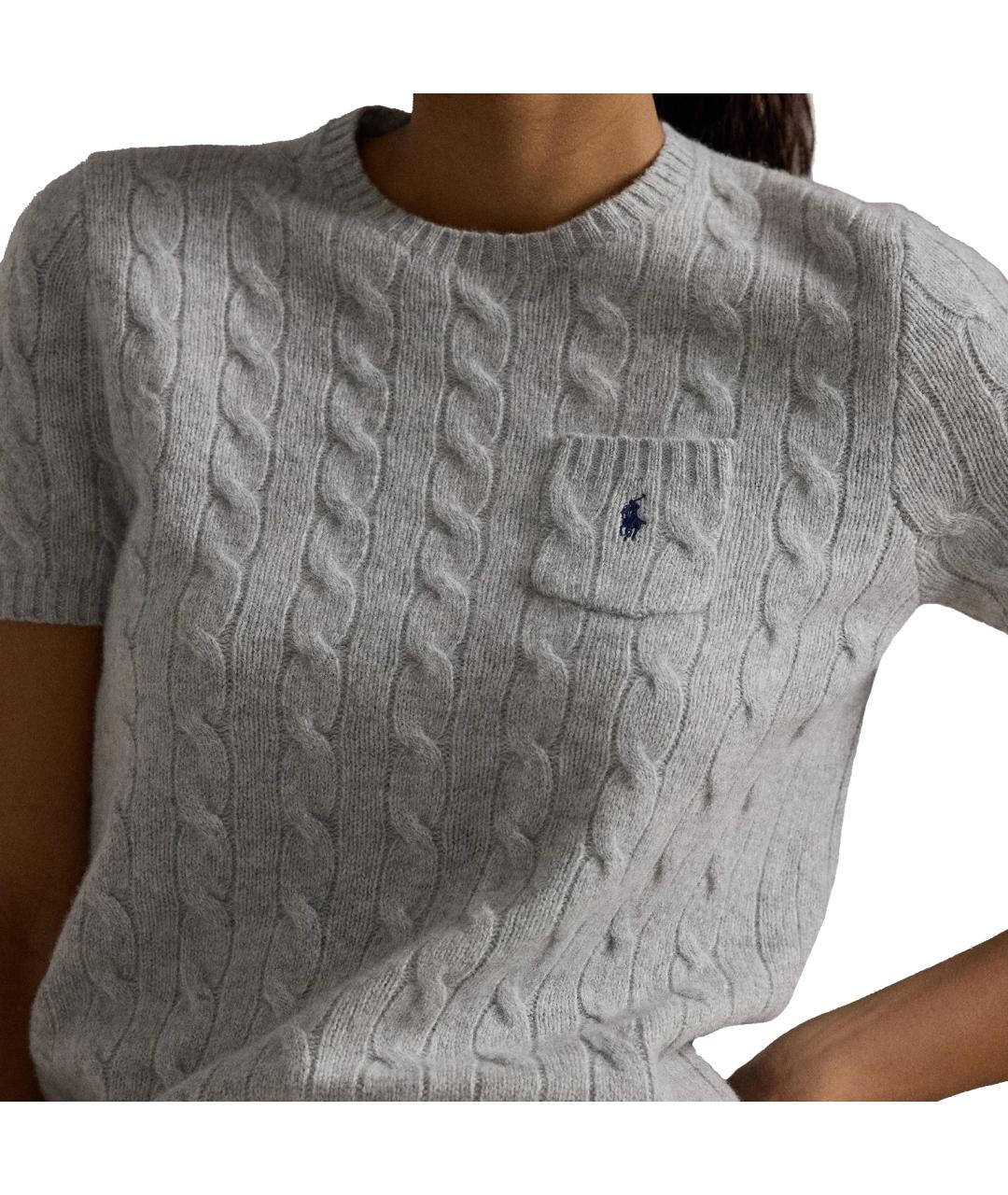 POLO RALPH LAUREN Серый джемпер / свитер, фото 5