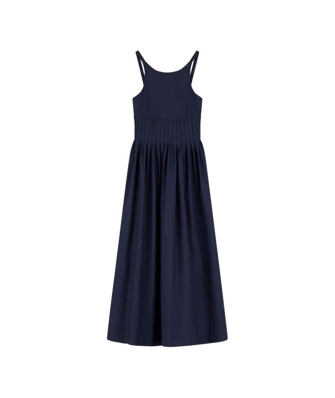 EMPORIO ARMANI Синее повседневное платье, фото 3