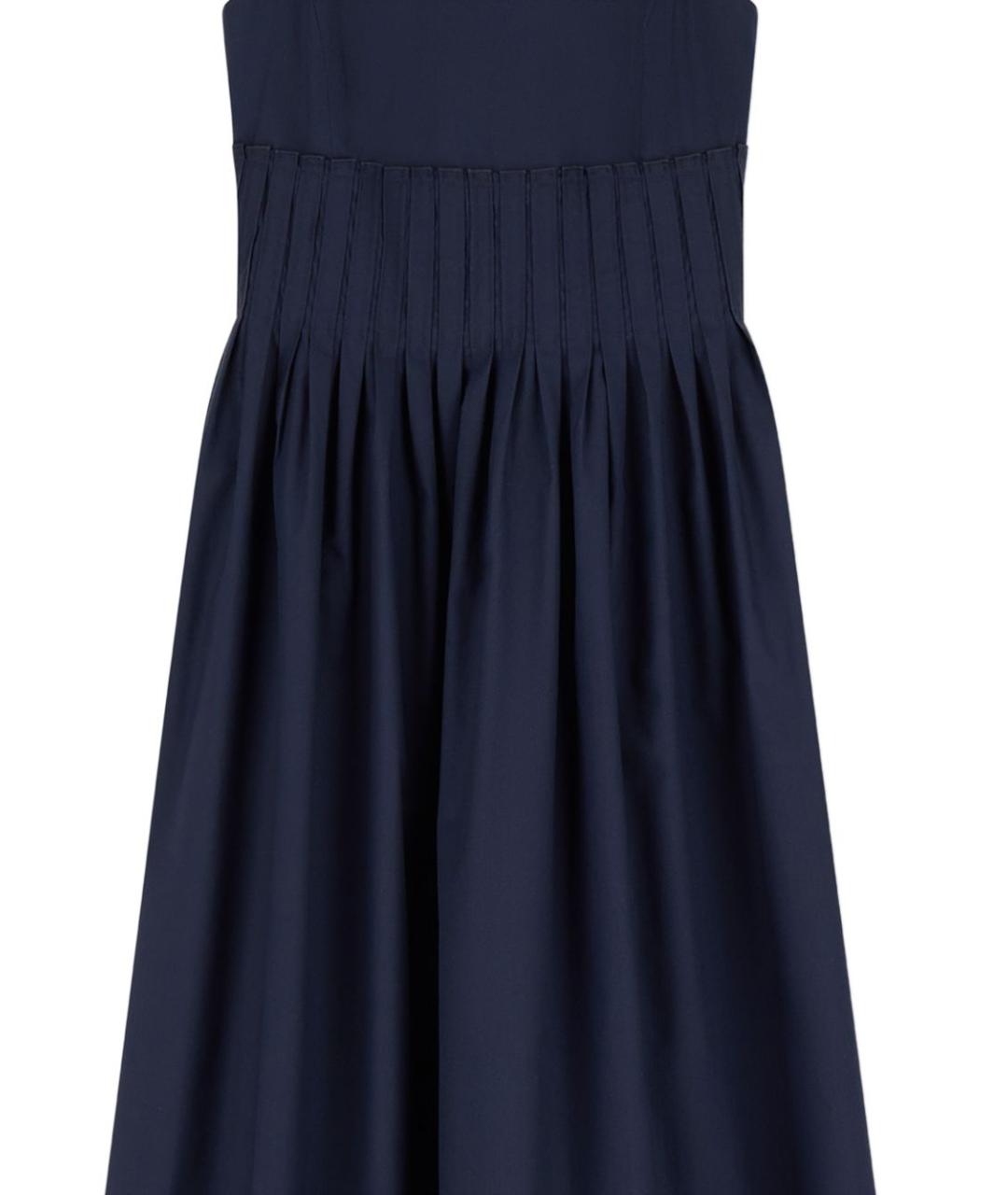 EMPORIO ARMANI Синее повседневное платье, фото 2