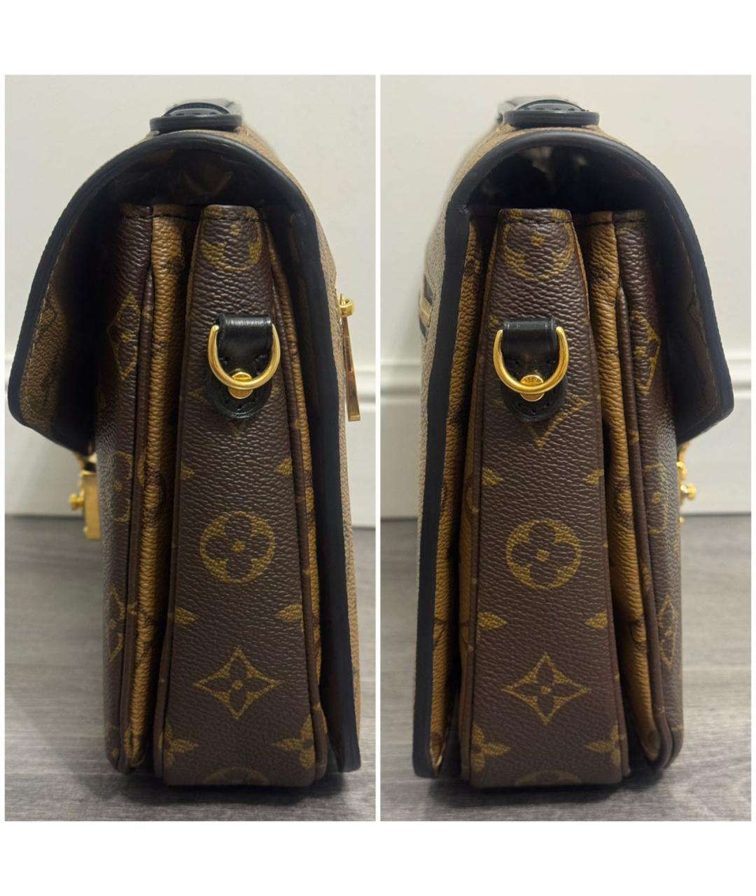 LOUIS VUITTON Коричневая сумка через плечо, фото 3