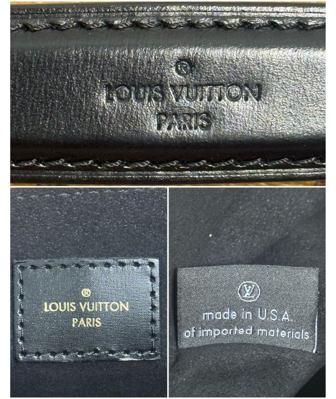LOUIS VUITTON Коричневая сумка через плечо, фото 7