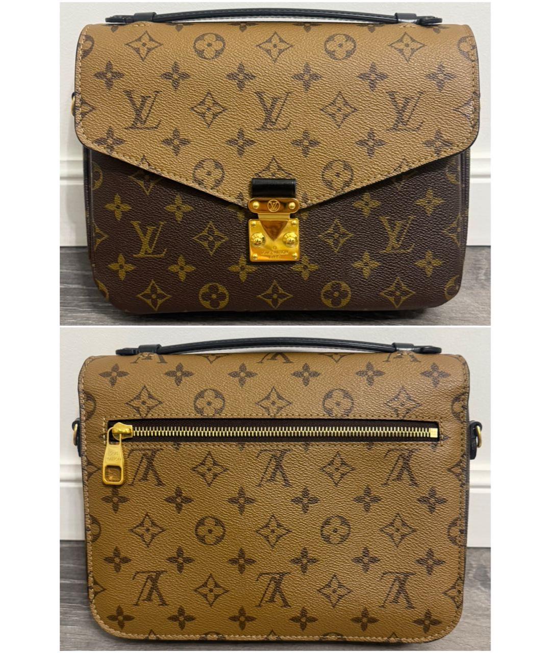 LOUIS VUITTON Коричневая сумка через плечо, фото 2