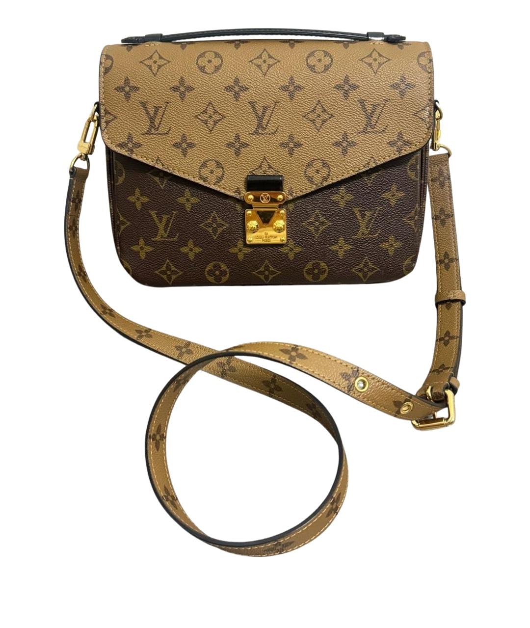 LOUIS VUITTON Коричневая сумка через плечо, фото 1