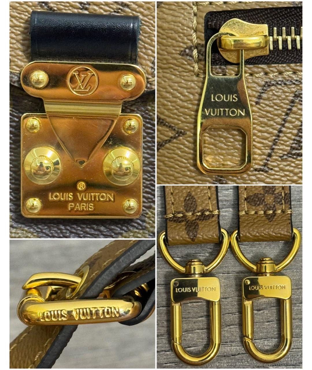 LOUIS VUITTON Коричневая сумка через плечо, фото 6