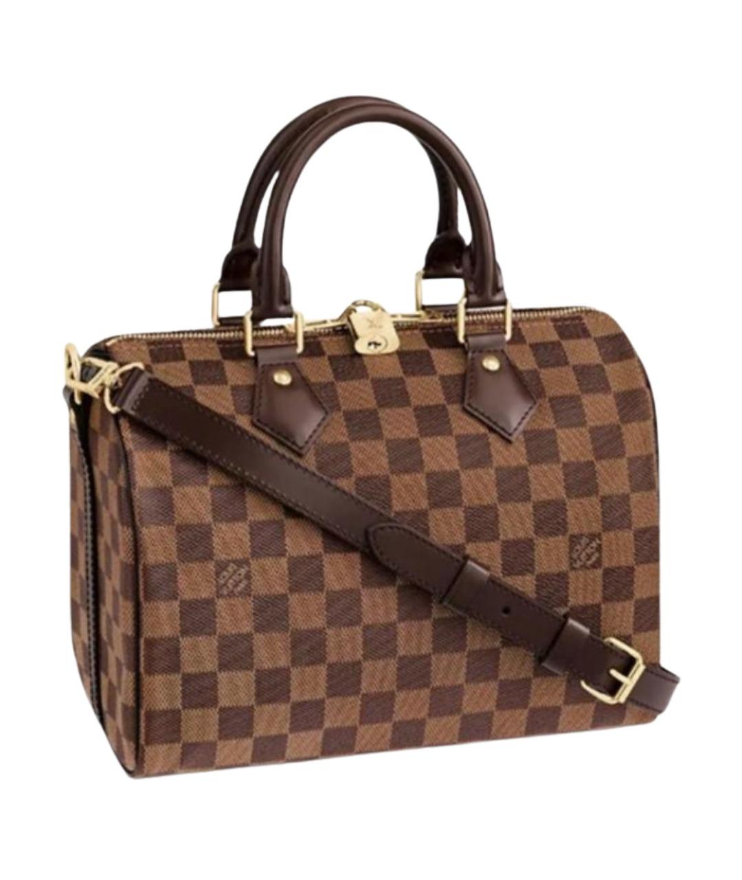 LOUIS VUITTON Коричневая сумка с короткими ручками, фото 1