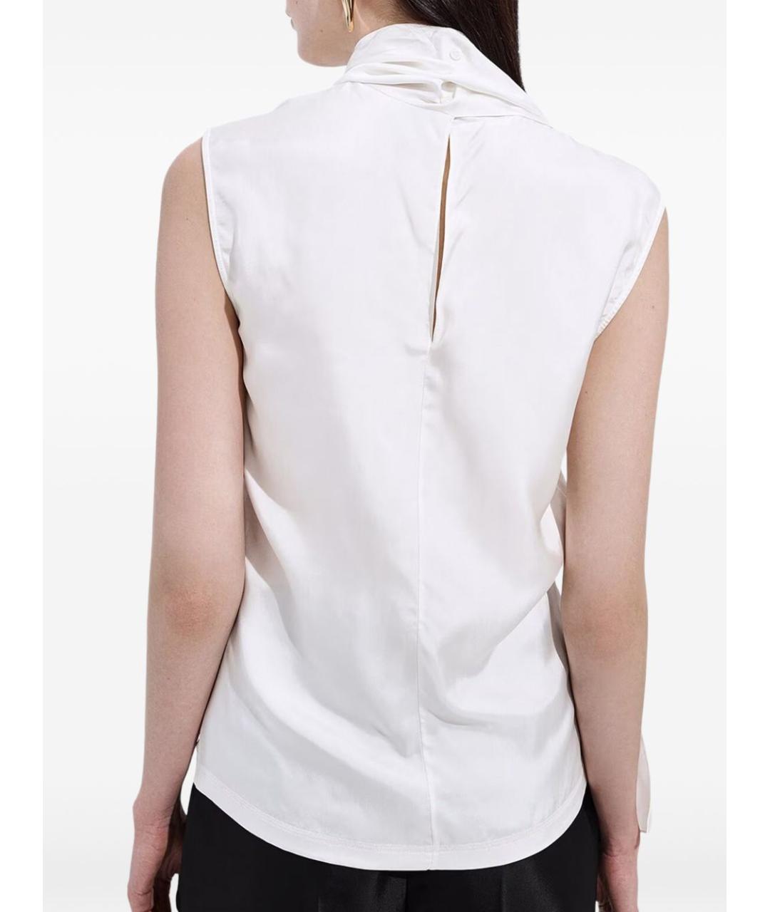 BOTTEGA VENETA Белая майка, фото 2