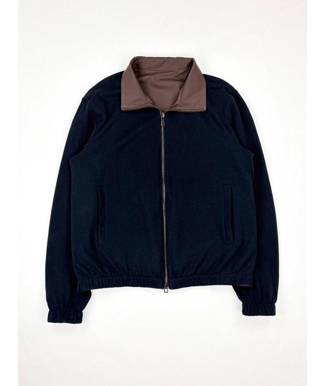 LORO PIANA Темно-синяя кашемировая куртка, фото 2