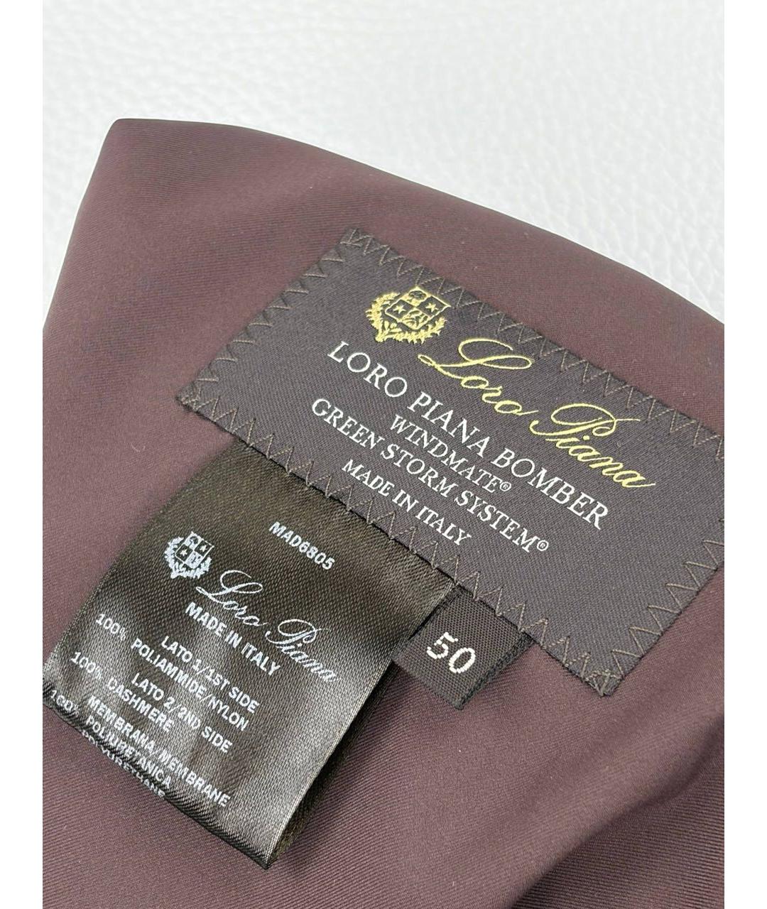 LORO PIANA Темно-синяя кашемировая куртка, фото 3