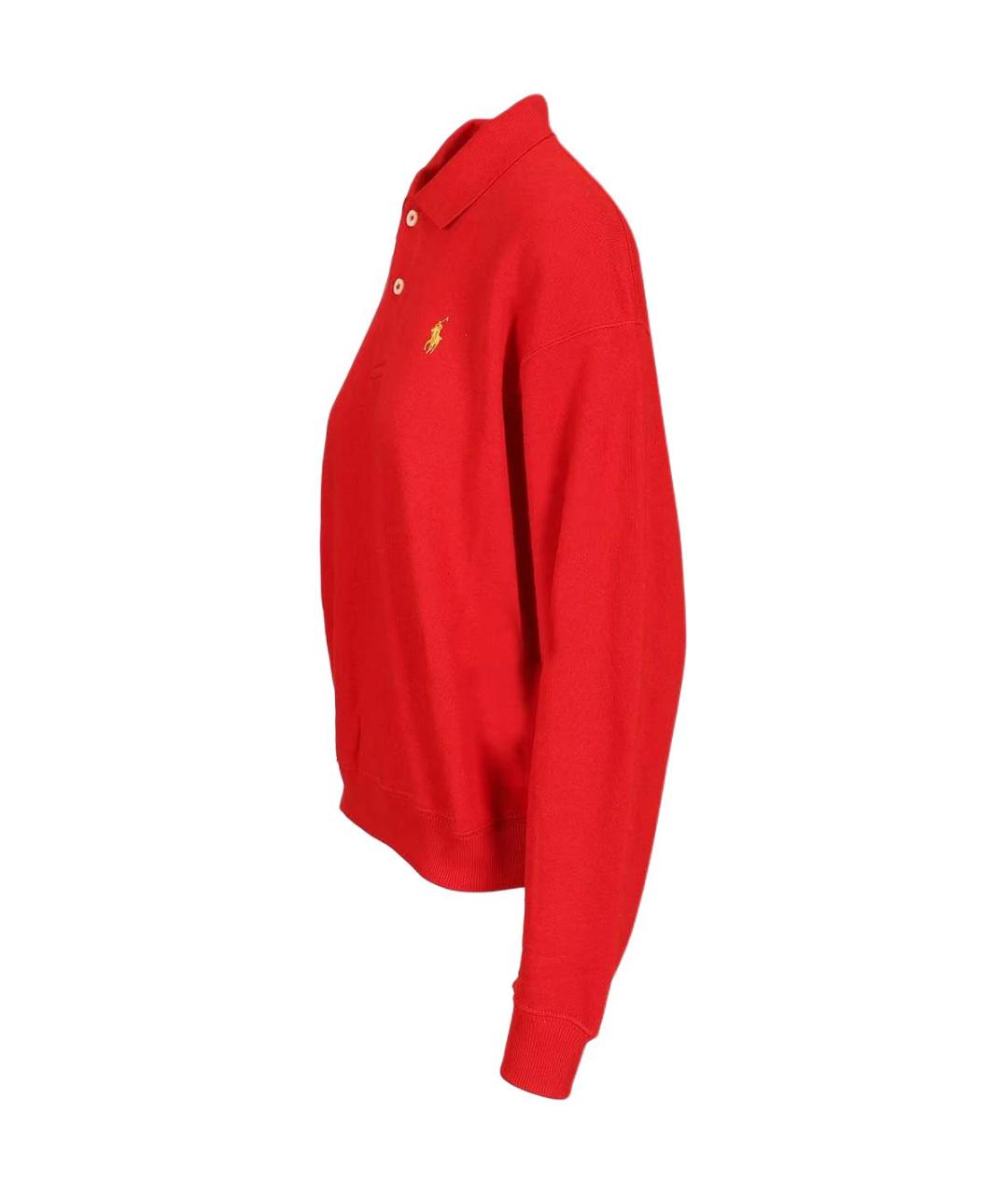 POLO RALPH LAUREN Красный хлопковый джемпер / свитер, фото 3