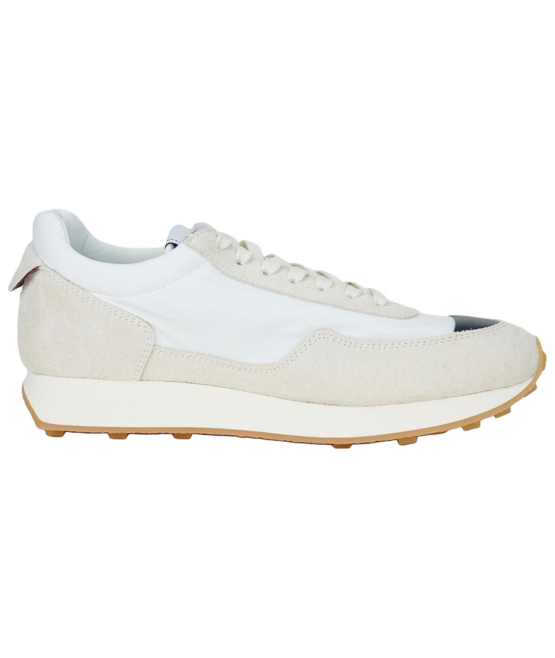 CHANEL Белые кожаные кроссовки, фото 2