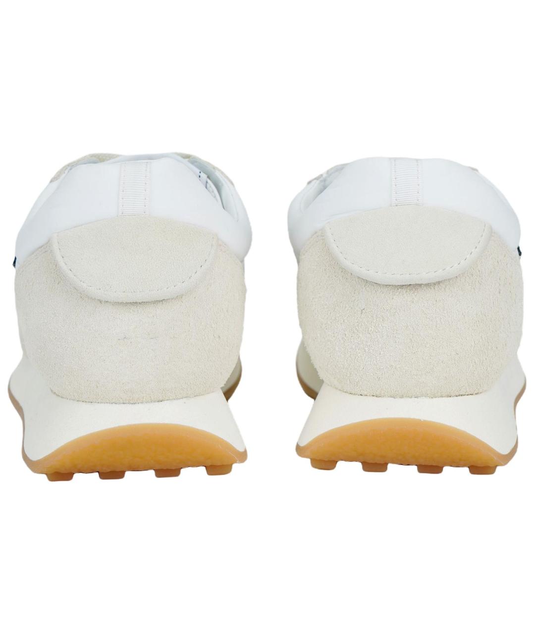 CHANEL Белые кожаные кроссовки, фото 4