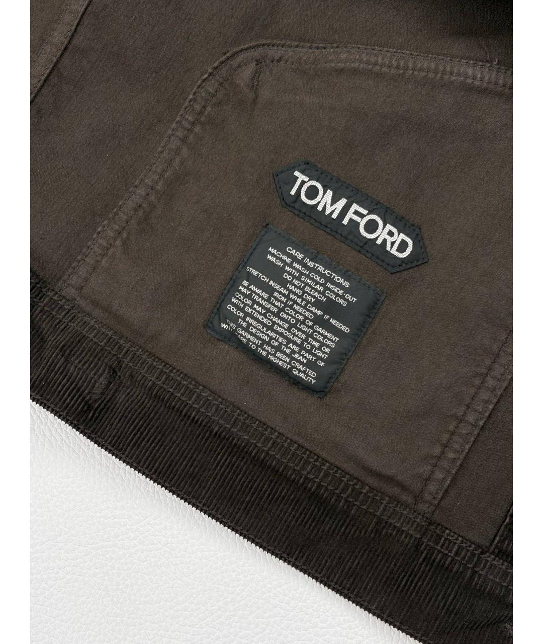 TOM FORD Коричневая куртка, фото 4
