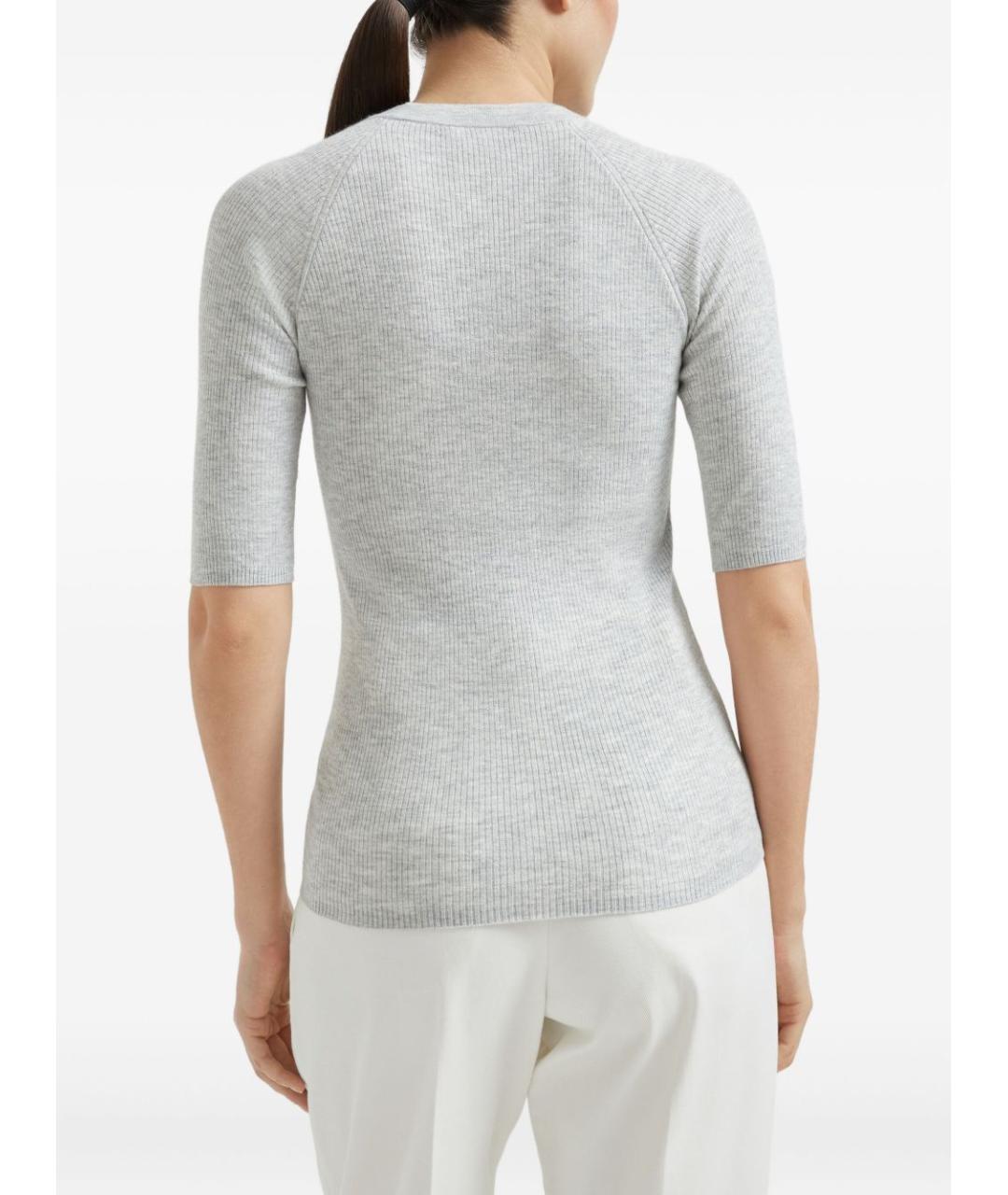 BRUNELLO CUCINELLI Бежевый джемпер / свитер, фото 2