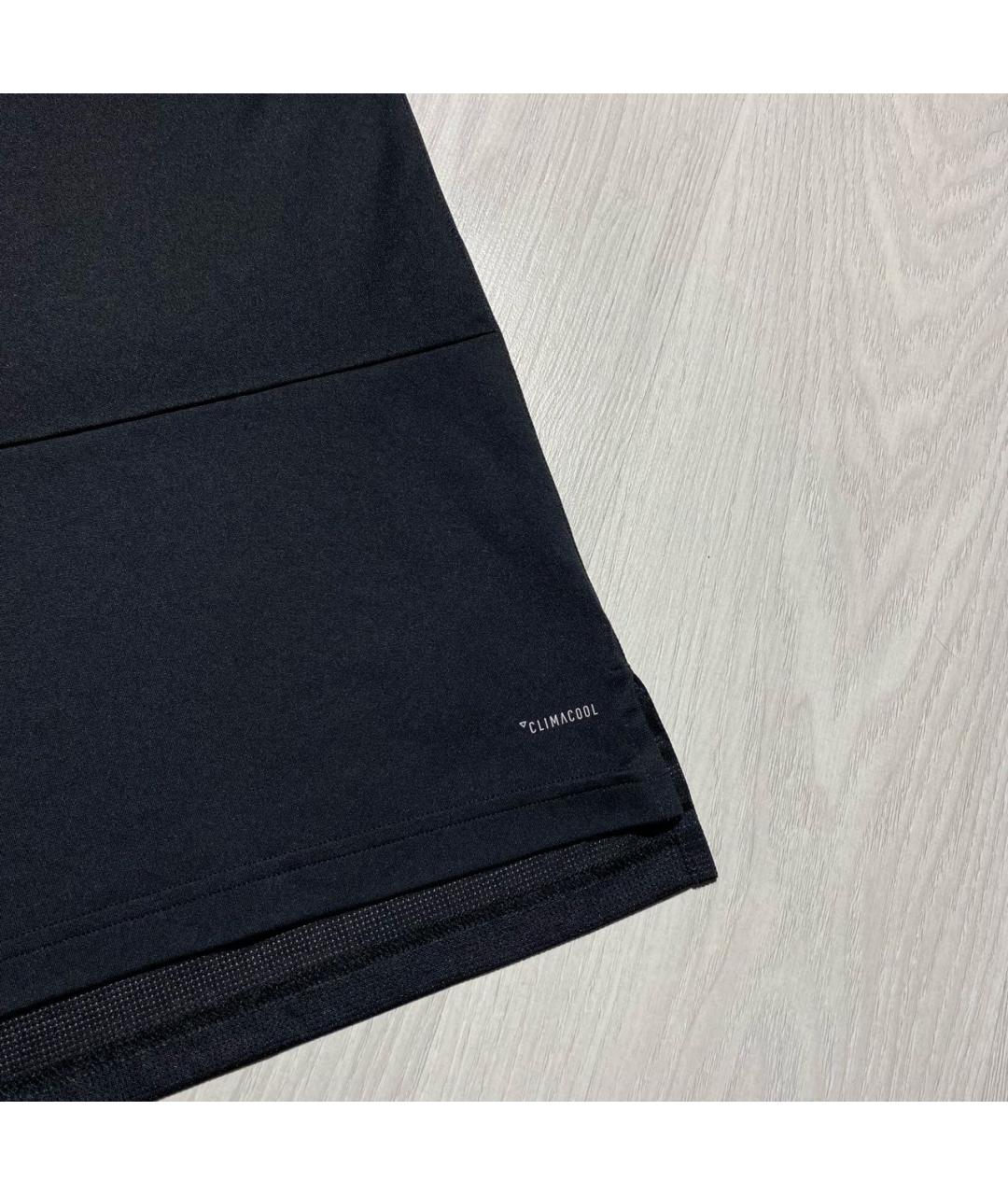 ADIDAS Черная синтетическая футболка, фото 7