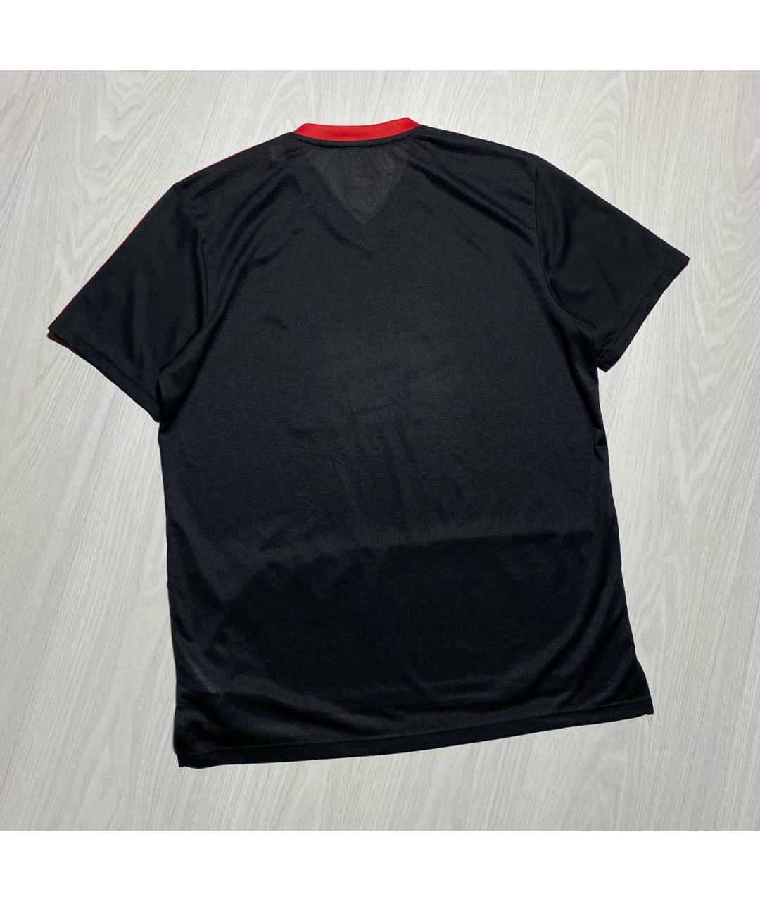 ADIDAS Черная синтетическая футболка, фото 6
