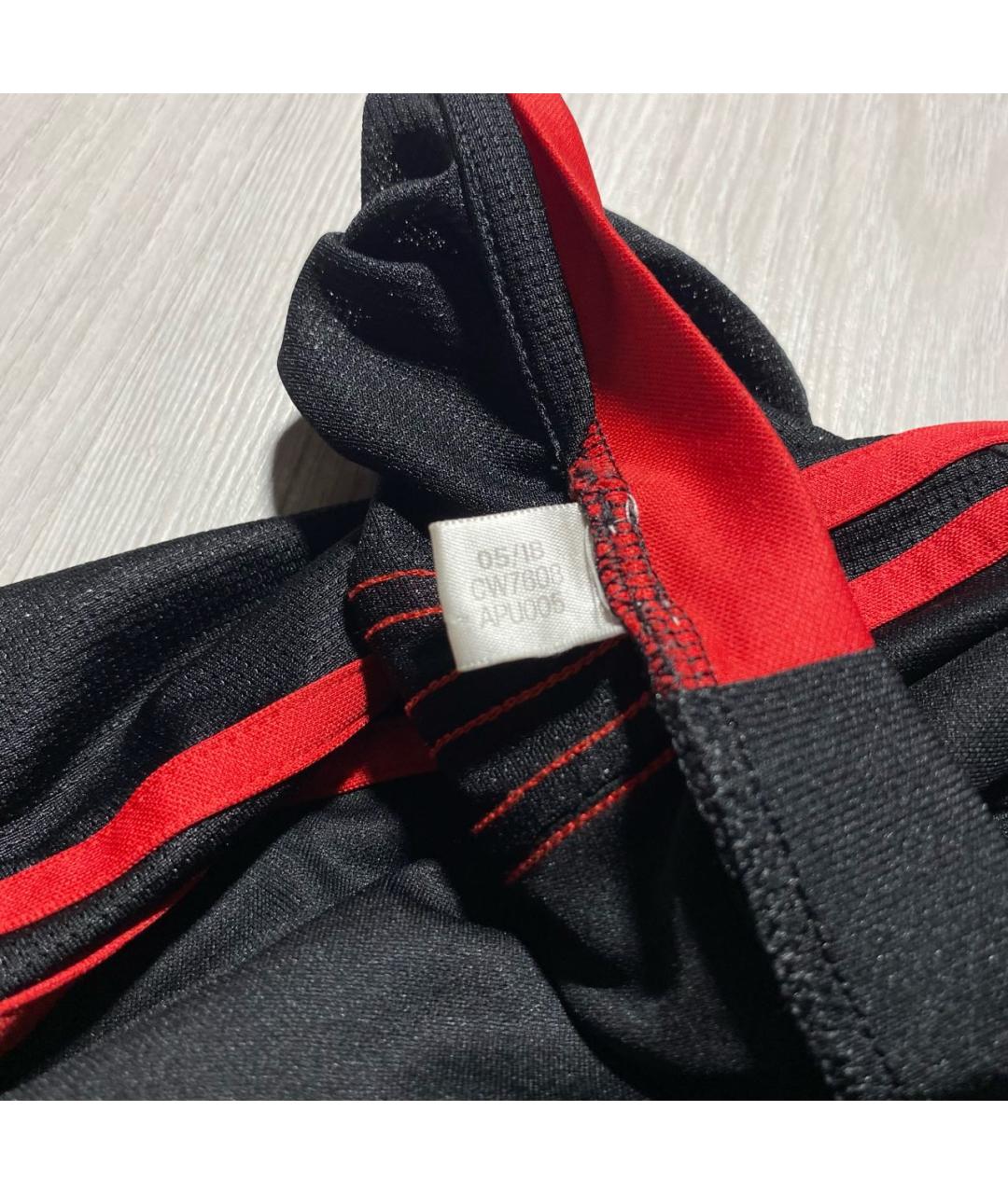 ADIDAS Черная синтетическая футболка, фото 8